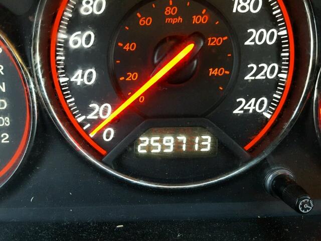 1HGEM22993L808322 - 2003 HONDA CIVIC EX წითელი ფოტო 8