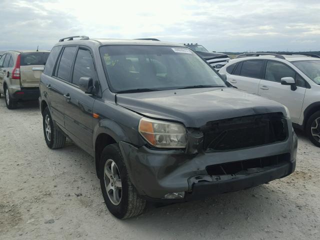 5FNYF285X7B036075 - 2007 HONDA PILOT EXL GRAY photo 1