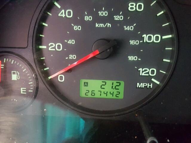 JF1SF65682H720535 - 2002 SUBARU FORESTER S SILVER photo 8