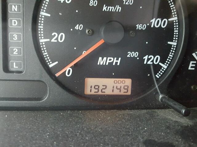 4S6DM58W914413964 - 2001 HONDA PASSPORT E BLACK photo 8