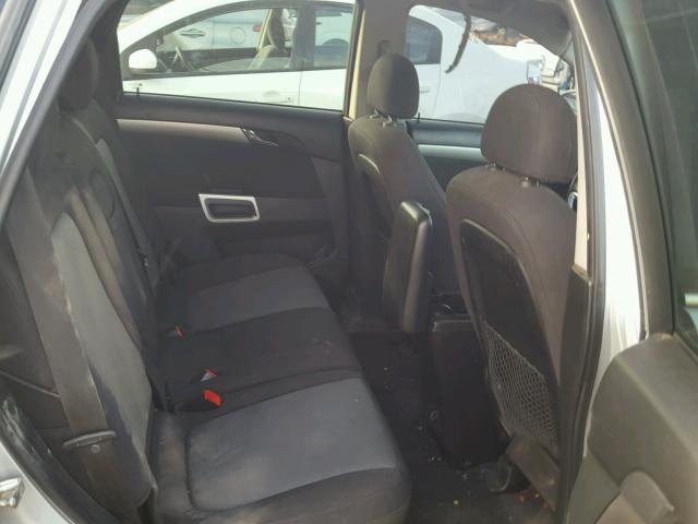 3GNAL2EK0CS605786 - 2012 CHEVROLET CAPTIVA SP SILVER photo 6