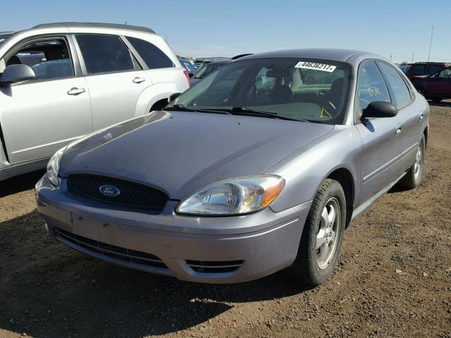 1FAHP53U56A232435 - 2006 FORD TAURUS SE SILVER photo 2