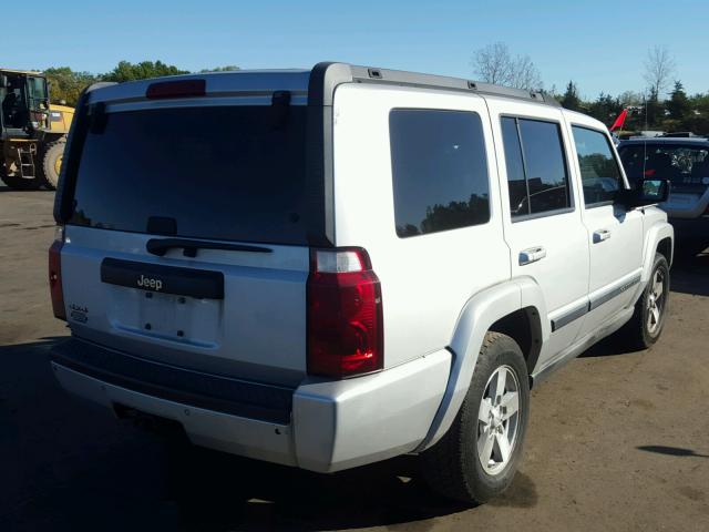 1J8HG48K47C570354 - 2007 JEEP COMMANDER 银色 照片 4