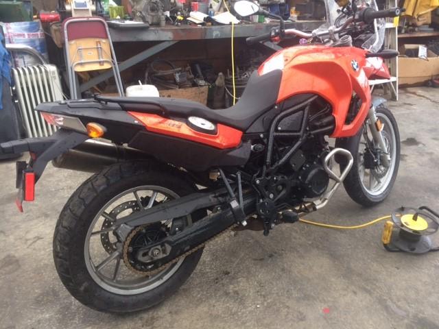 WB1021801AZT44354 - 2010 BMW F650 GS ORANGE photo 4