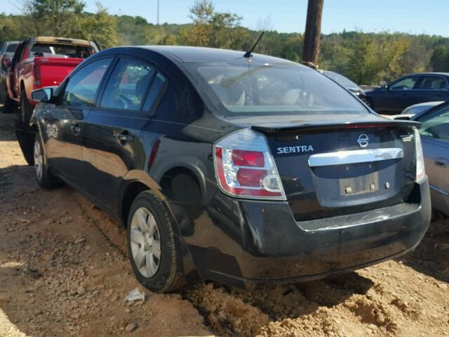 3N1AB6AP9BL664173 - 2011 NISSAN SENTRA 2.0 BLACK photo 3