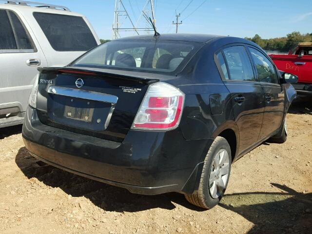 3N1AB6AP9BL664173 - 2011 NISSAN SENTRA 2.0 BLACK photo 4