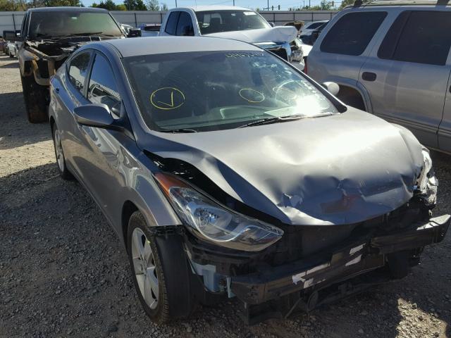 KMHDH4AE4BU079899 - 2011 HYUNDAI ELANTRA GL GRAY photo 1