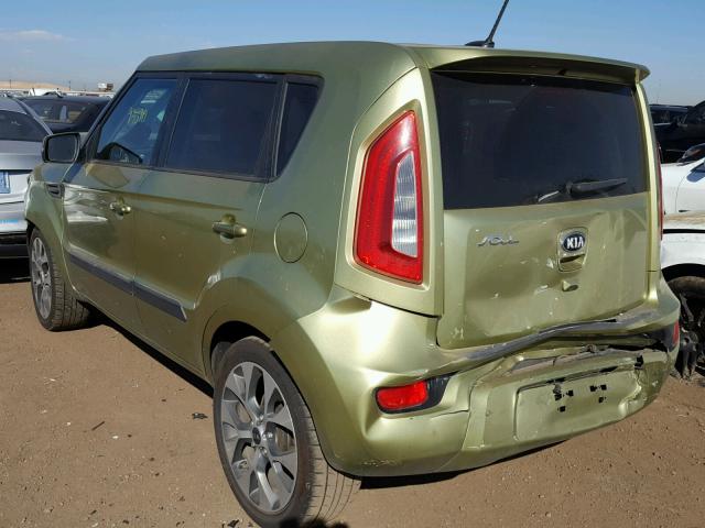 KNDJT2A65D7498428 - 2013 KIA SOUL + GREEN photo 3