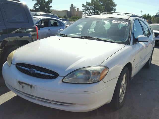 1FAFP58S63G112036 - 2003 FORD TAURUS SE WHITE photo 2