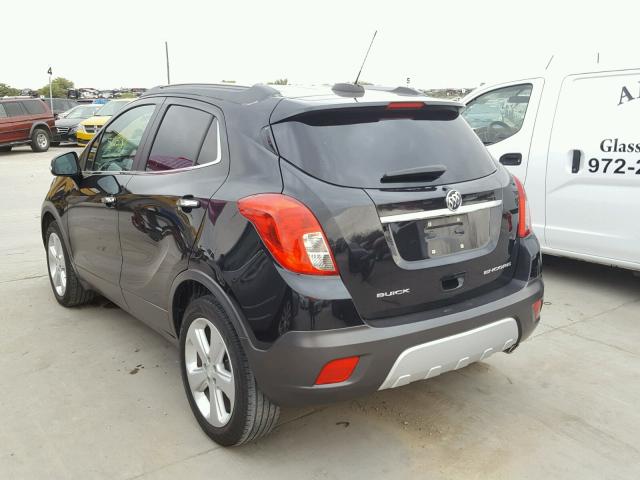 KL4CJASB8FB218385 - 2015 BUICK ENCORE BLACK photo 3