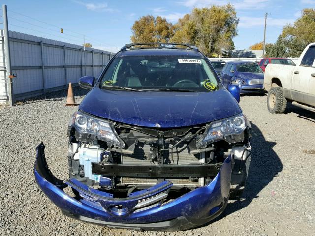 2T3DFREV7EW188186 - 2014 TOYOTA RAV4 LIMIT BLUE photo 9