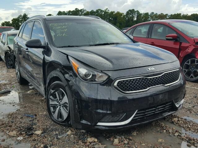 KNDCB3LC8H5079866 - 2017 KIA NIRO FE BLACK photo 1