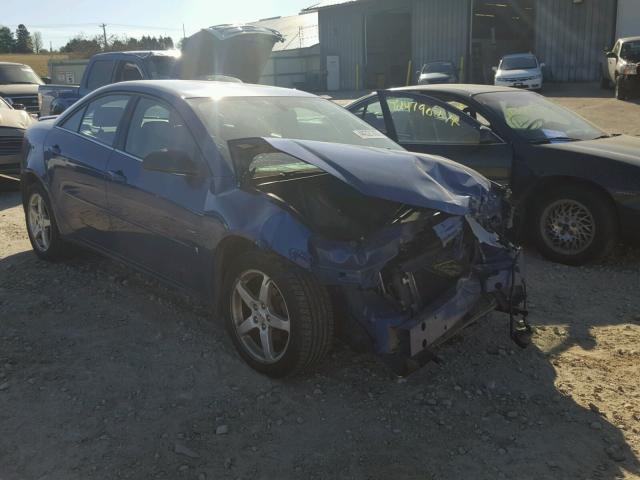 1G2ZG528554130556 - 2005 PONTIAC G6 BLUE photo 1