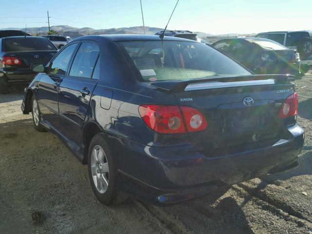 1NXBR30E26Z606912 - 2006 TOYOTA COROLLA CE BLUE photo 3