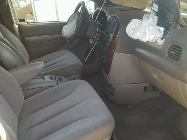 2C8GP74L22R551531 - 2002 CHRYSLER TOWN & COU Mavi foto 5