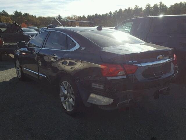 2G1155S38E9105241 - 2014 CHEVROLET IMPALA LTZ BLACK photo 3