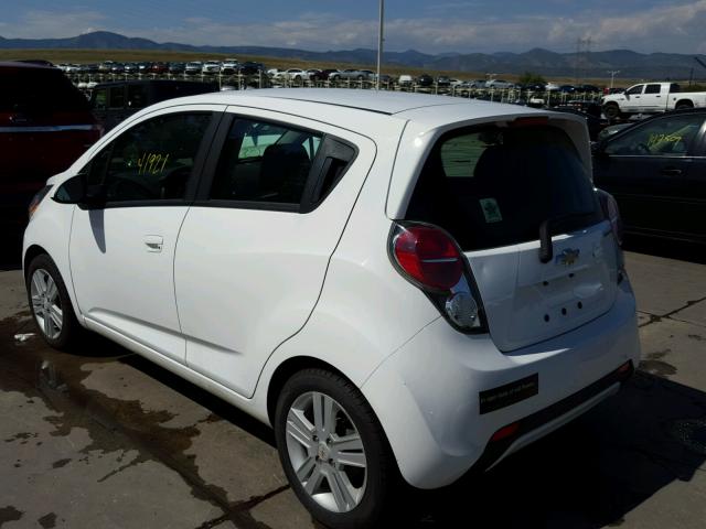 KL8CA6S95EC539866 - 2014 CHEVROLET SPARK LS WHITE photo 3