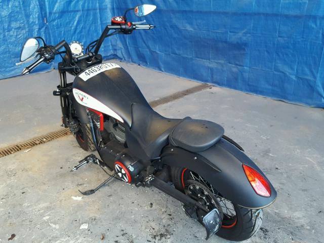 5VPWB36N7C3007993 - 2012 VICTORY MOTORCYCLES HIGH-BALL შავი ფოტო 3