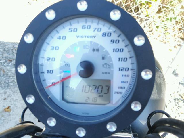 5VPWB36N7C3007993 - 2012 VICTORY MOTORCYCLES HIGH-BALL შავი ფოტო 8