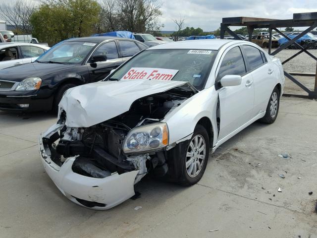 4A32B2FF8CE024772 - 2012 MITSUBISHI GALANT FE WHITE photo 2