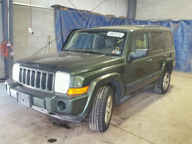 1J8HG48K66C297643 - 2006 JEEP COMMANDER Yaşıl foto 2