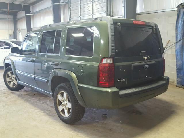 1J8HG48K66C297643 - 2006 JEEP COMMANDER Yaşıl foto 3