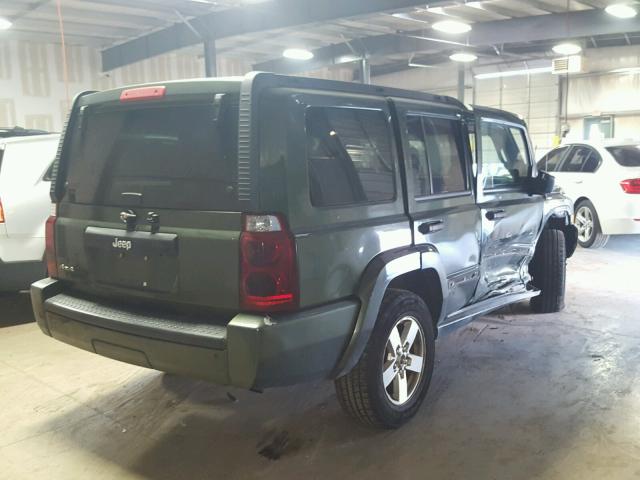1J8HG48K66C297643 - 2006 JEEP COMMANDER Yaşıl foto 4