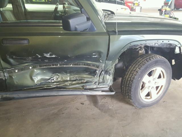 1J8HG48K66C297643 - 2006 JEEP COMMANDER Yaşıl foto 9