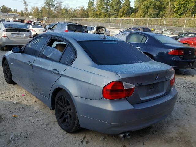 WBAVA33597PG39765 - 2007 BMW 328 I SILVER photo 3