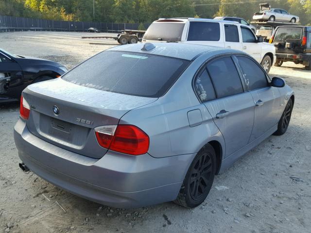 WBAVA33597PG39765 - 2007 BMW 328 I SILVER photo 4