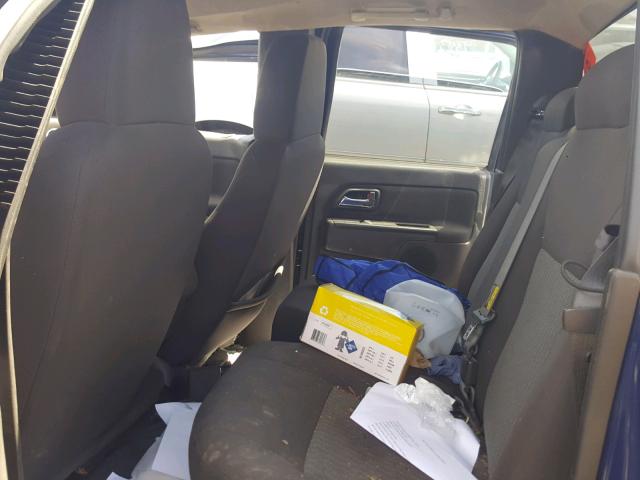 1GCDSCFE0C8136456 - 2012 CHEVROLET COLORADO L BLUE photo 6