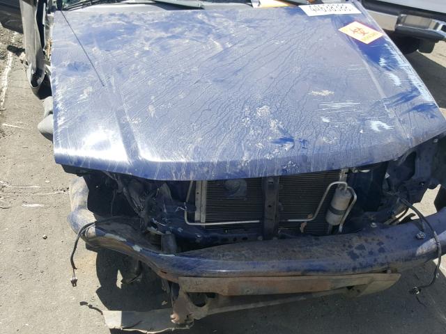 1GCDSCFE0C8136456 - 2012 CHEVROLET COLORADO L BLUE photo 7