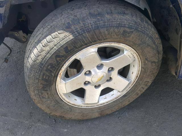 1GCDSCFE0C8136456 - 2012 CHEVROLET COLORADO L BLUE photo 9