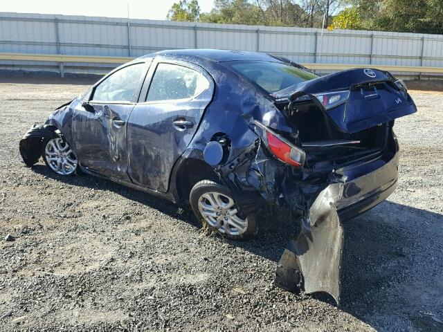 3MYDLBZV4GY137155 - 2016 TOYOTA SCION IA BLUE photo 3