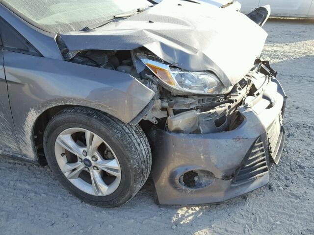 1FADP3F24DL152848 - 2013 FORD FOCUS SE SILVER photo 9