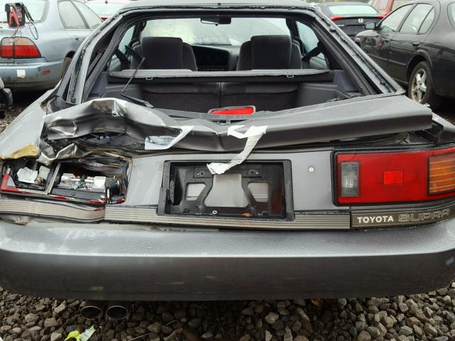 JT2MA70L9J0079874 - 1988 TOYOTA SUPRA GRAY photo 9