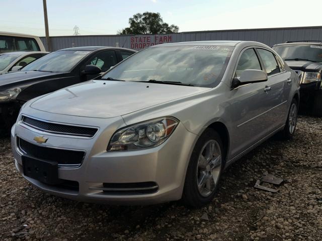 1G1ZD5EU8CF334310 - 2012 CHEVROLET MALIBU 2LT SILVER photo 2