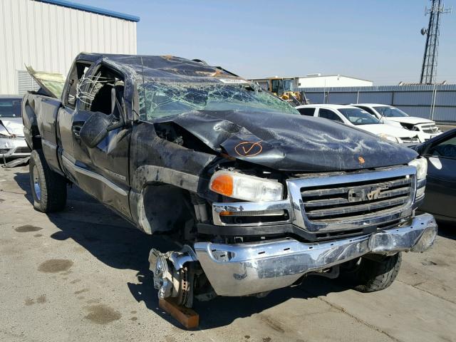 1GTHK29U55E175840 - 2005 GMC SIERRA K25 BLACK photo 1