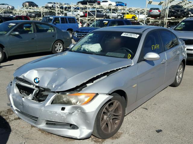 WBAVC93588K044589 - 2008 BMW 328 XI GRAY photo 2