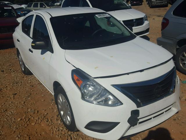 3N1CN7AP9FL959351 - 2015 NISSAN VERSA S WHITE photo 1