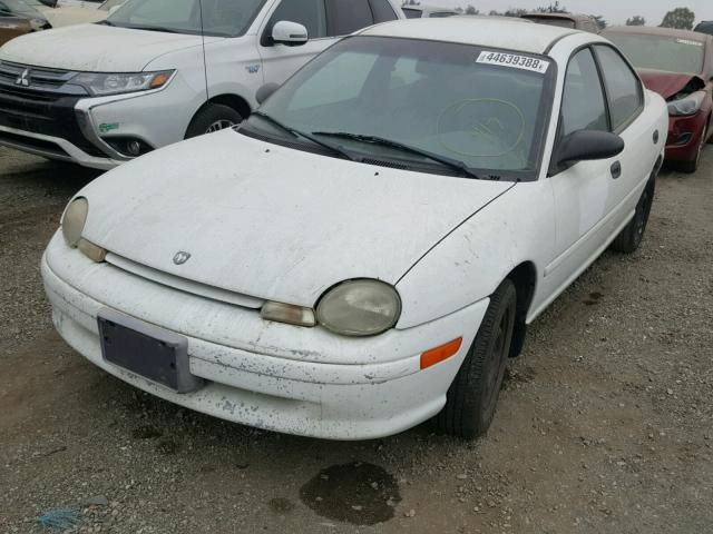 1B3ES47C5WD745823 - 1998 DODGE NEON HIGHL WHITE photo 2