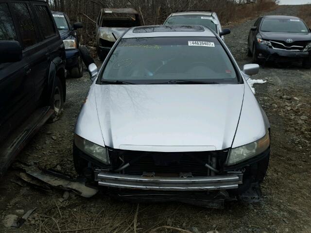 19UUA66295A032846 - 2005 ACURA TL GRAY photo 10