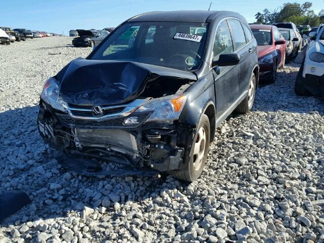 5J6RE3H36BL025005 - 2011 HONDA CR-V BLACK photo 2