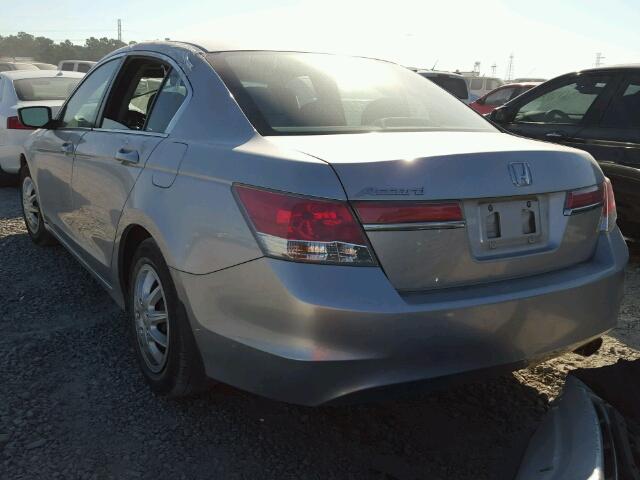 1HGCP2F39BA112980 - 2011 HONDA ACCORD LX SILVER photo 3