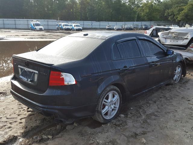 19UUA66294A038936 - 2004 ACURA TL BLUE photo 4