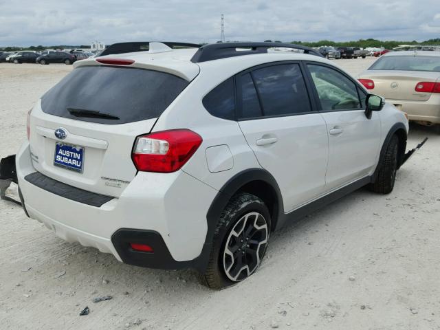 JF2GPANC5H8209722 - 2017 SUBARU CROSSTREK WHITE photo 4