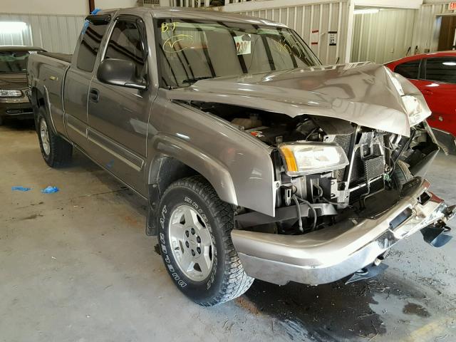 2GCEK19B161114533 - 2006 CHEVROLET SILVERADO GRAY photo 1