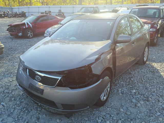 KNAFU4A22C5634663 - 2012 KIA FORTE EX GRAY photo 2