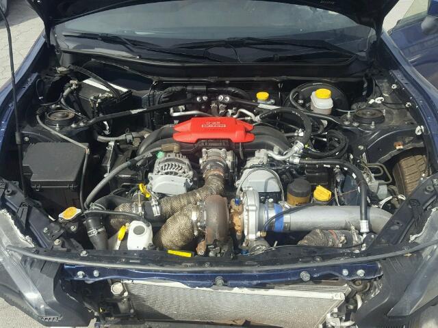 JF1ZNAA19E9700596 - 2014 TOYOTA SCION FR-S BLUE photo 7