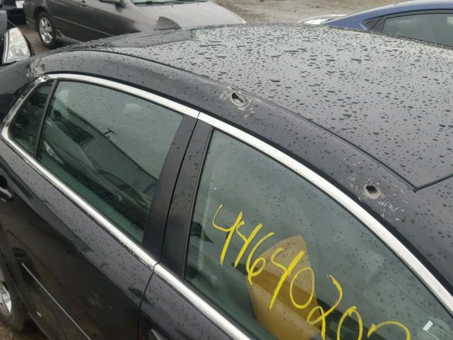 1G1ZB5E05CF158660 - 2012 CHEVROLET MALIBU BLACK photo 9